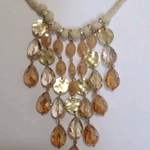 Anthropologie Rochaix Fringe necklace - Picture 3 of 5